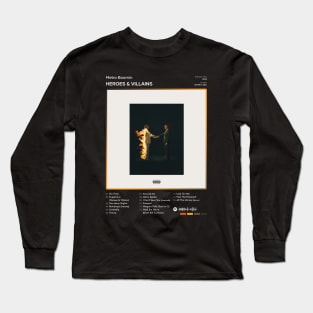 Metro Boomin - HEROES & VILLAINS Tracklist Album Long Sleeve T-Shirt